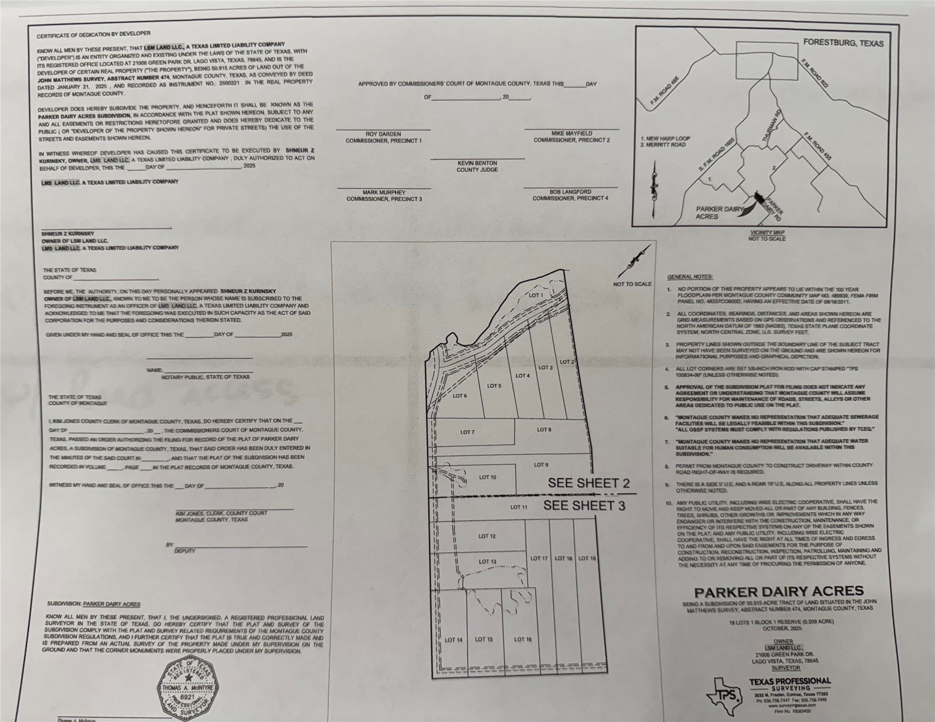 2.18 acres in Montague County