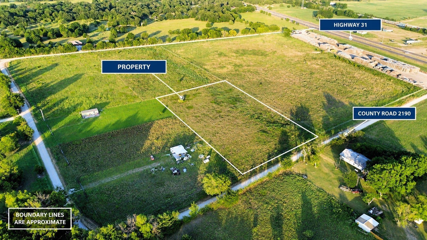 2.43 acres in Navarro County