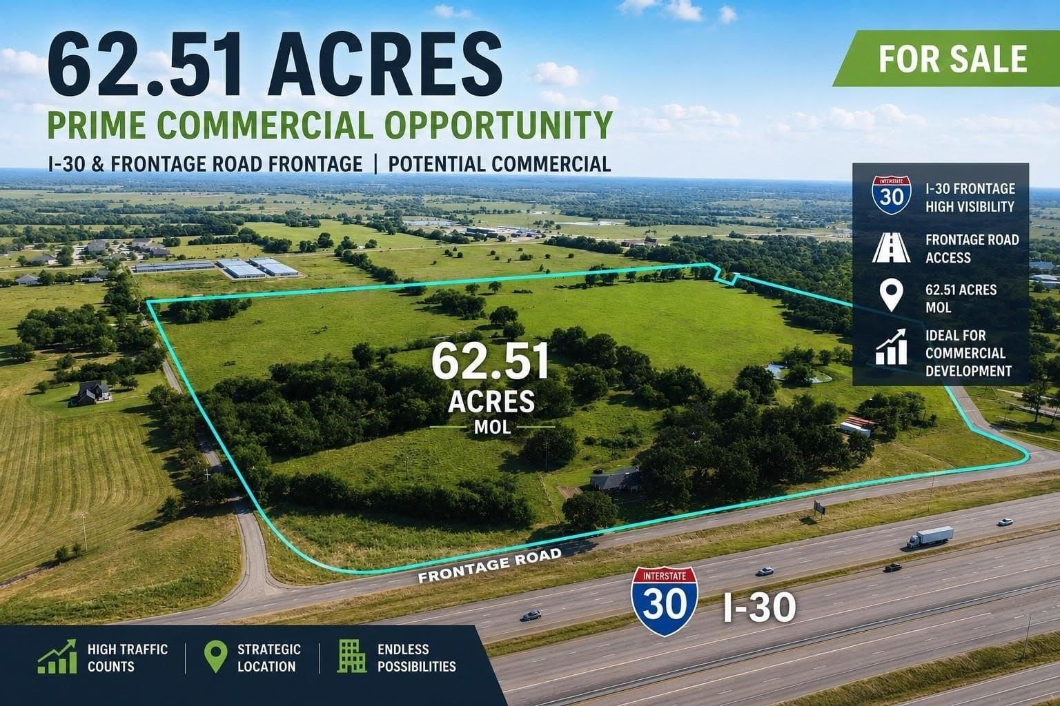 62.51 acres in Hopkins County