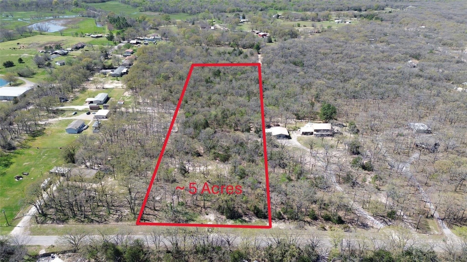 5 acres in Hunt County