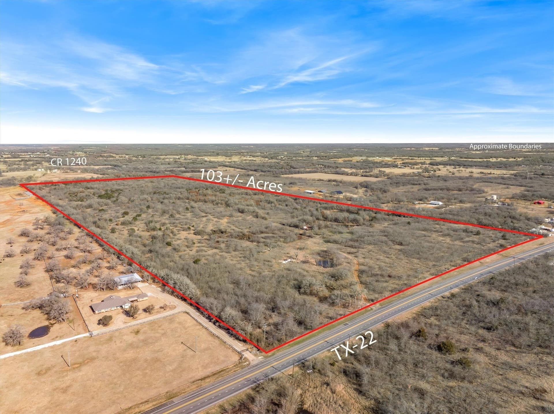 103.25 acres in Hill County