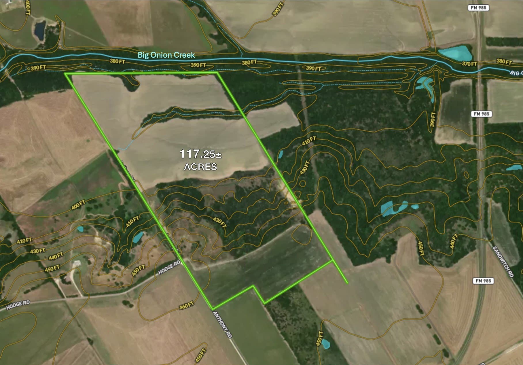 117.25 acres in Ellis County