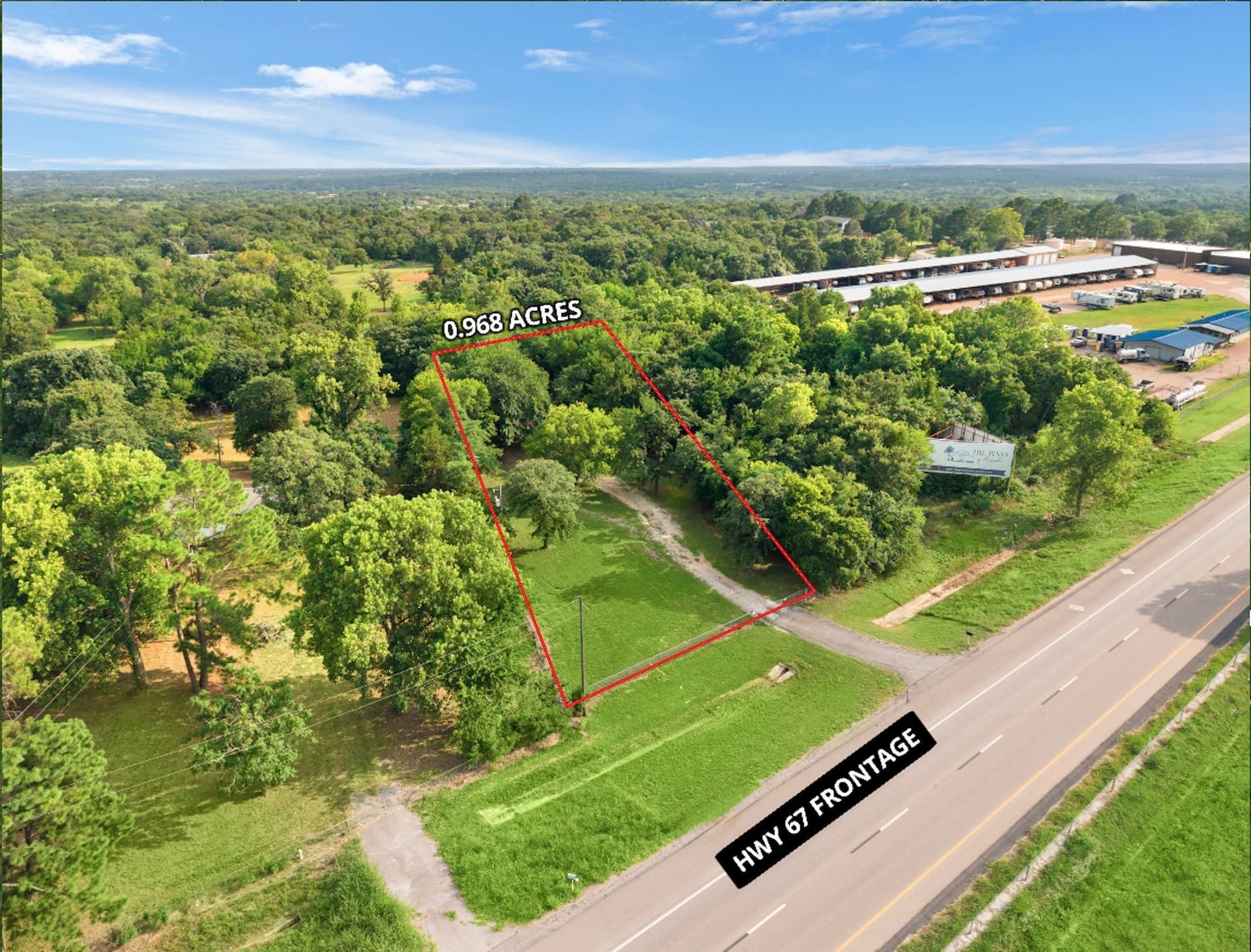 0.97 acres in Johnson County