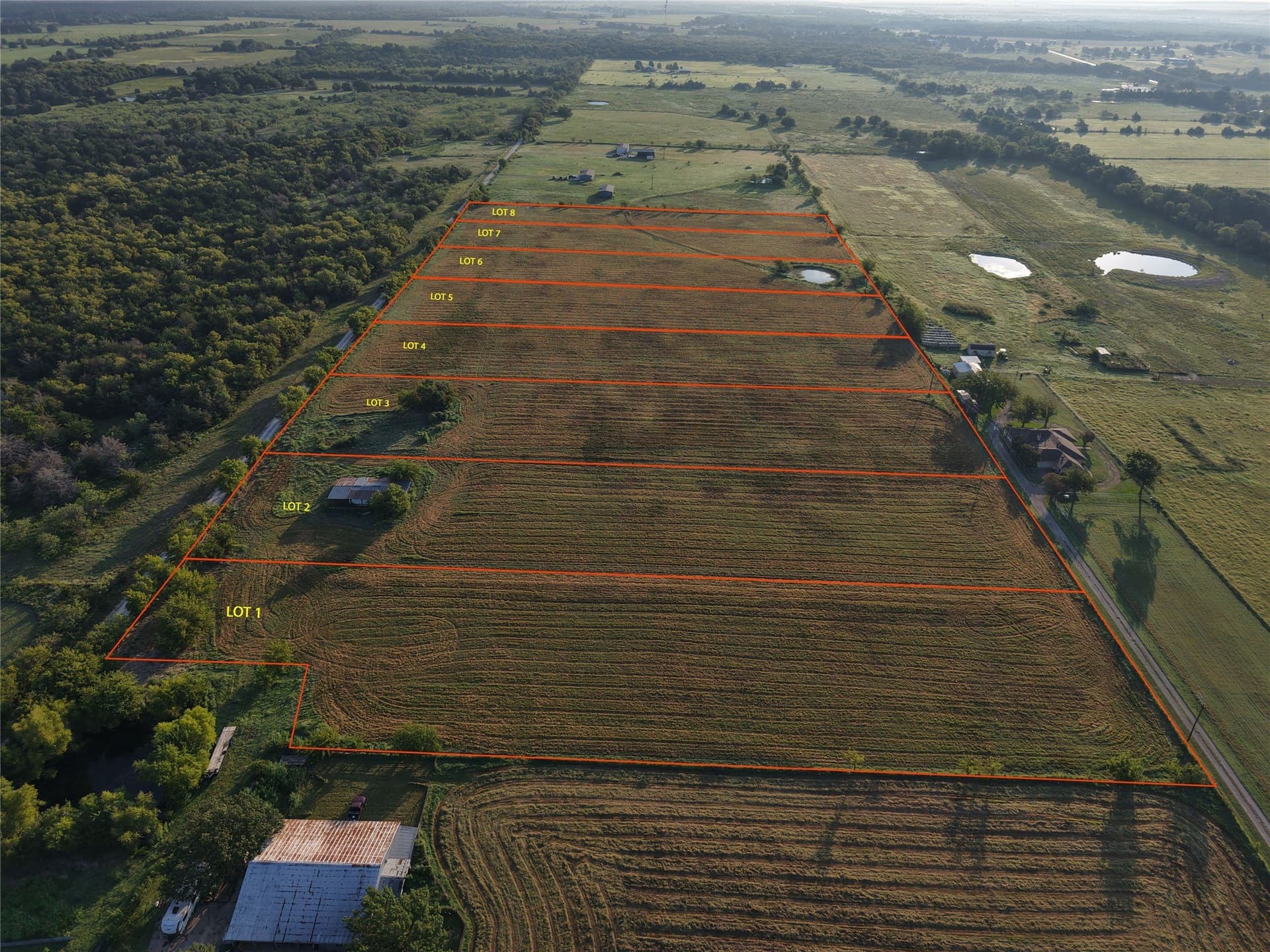 2.5 acres in Navarro County