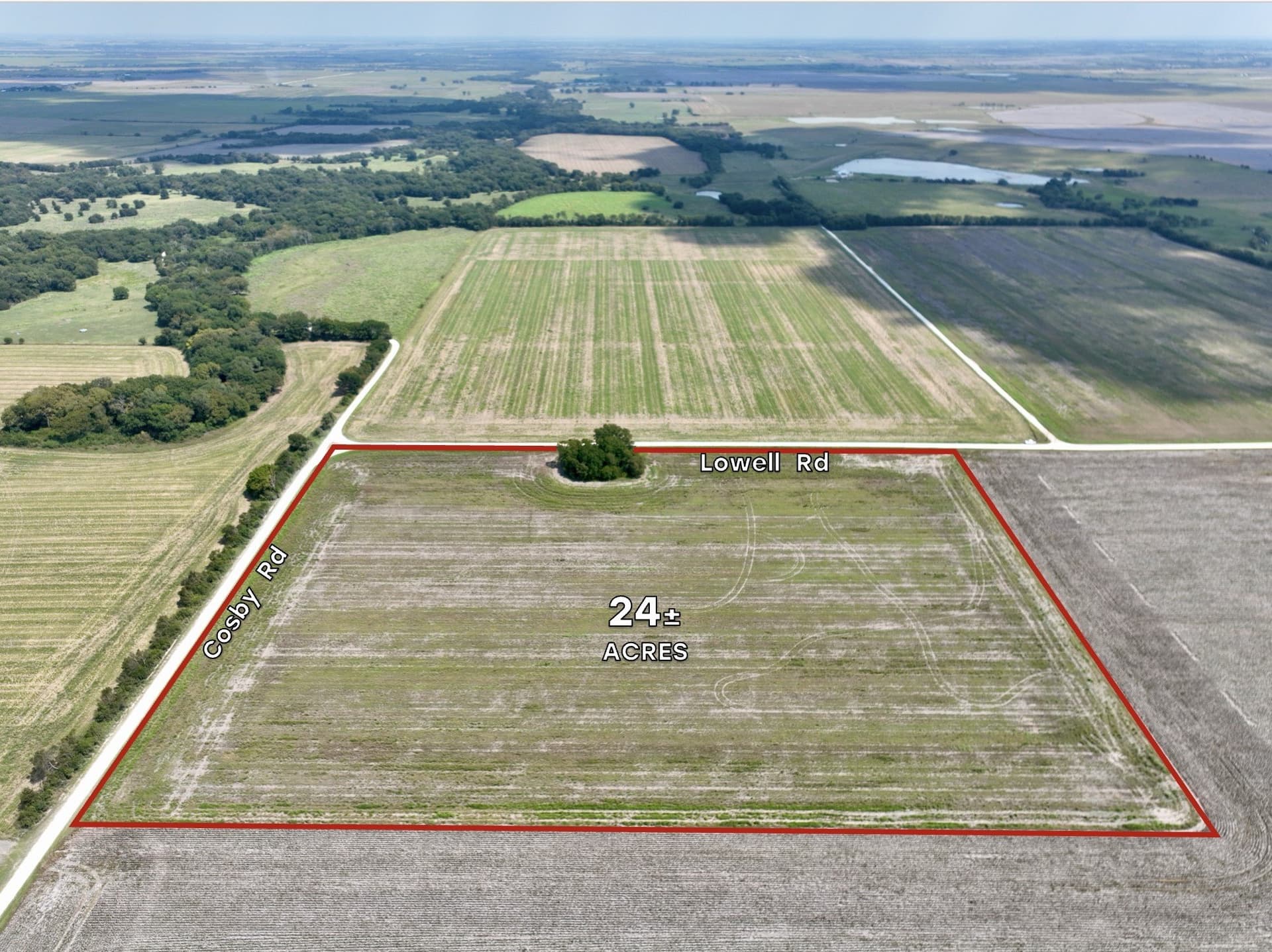 24 acres in Ellis County