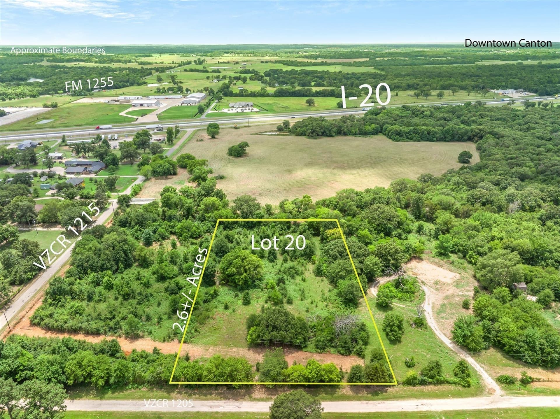 2.61 acres in Van Zandt County