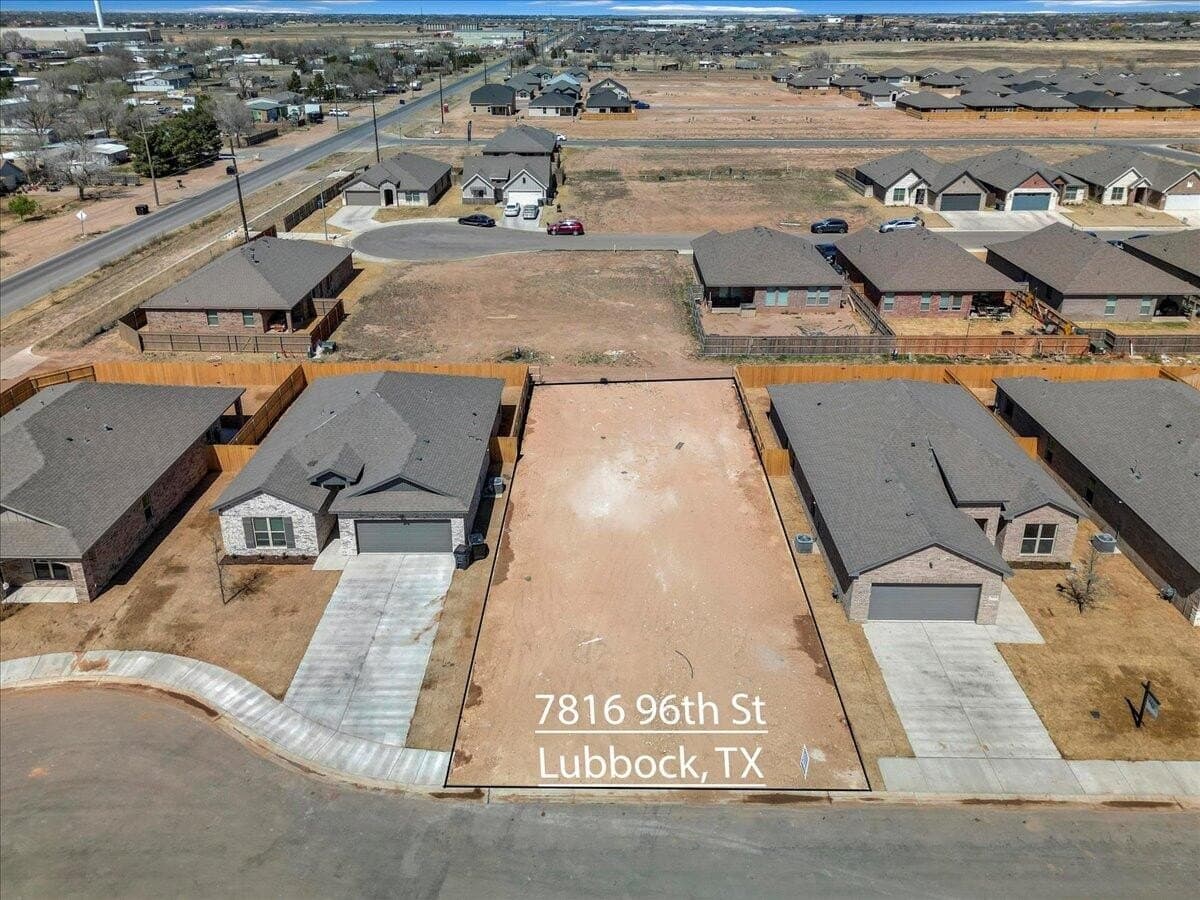 0.13 acres in Lubbock County