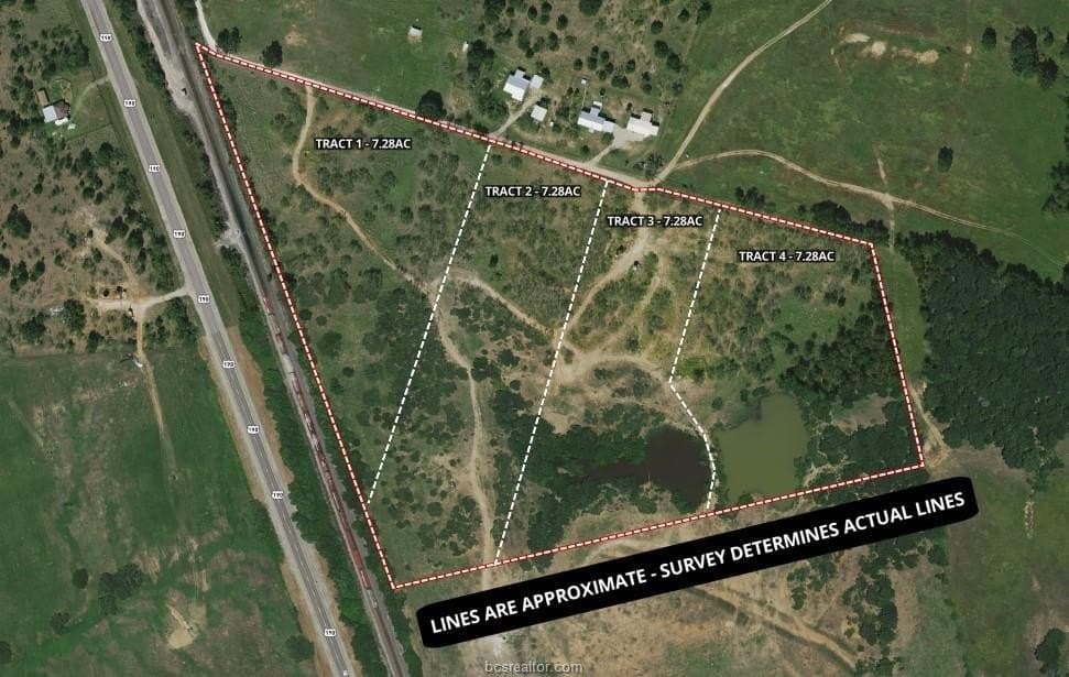 7.28 acres in Milam County