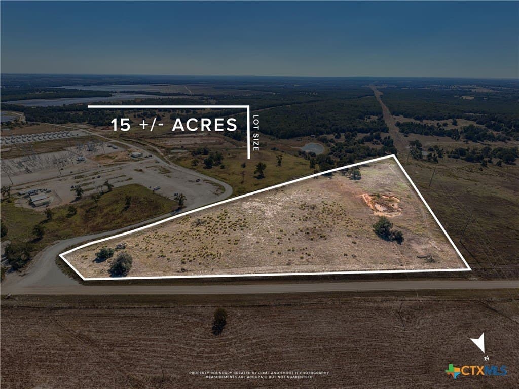 15 acres in Milam County