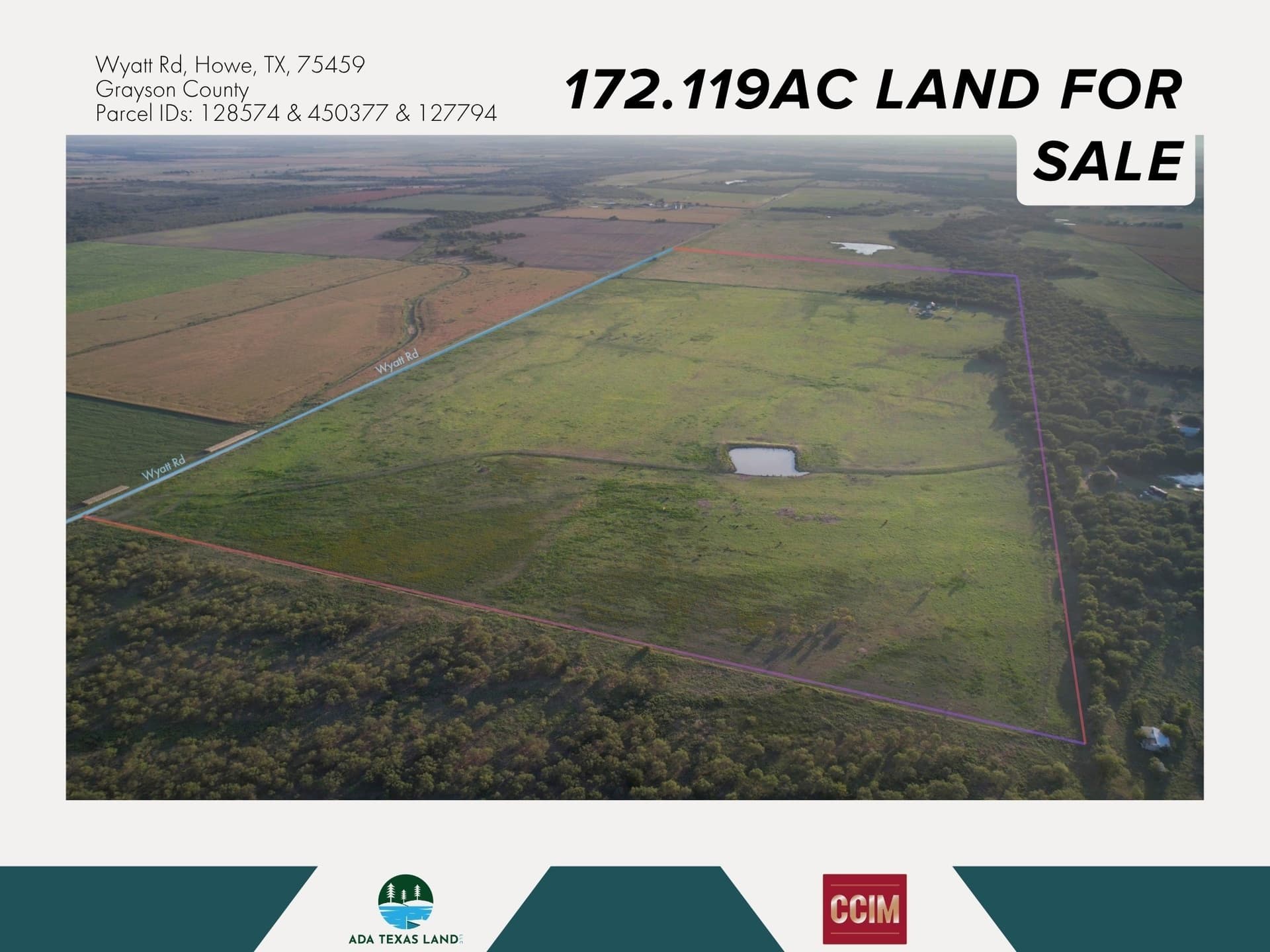 172.12 acres in Grayson County