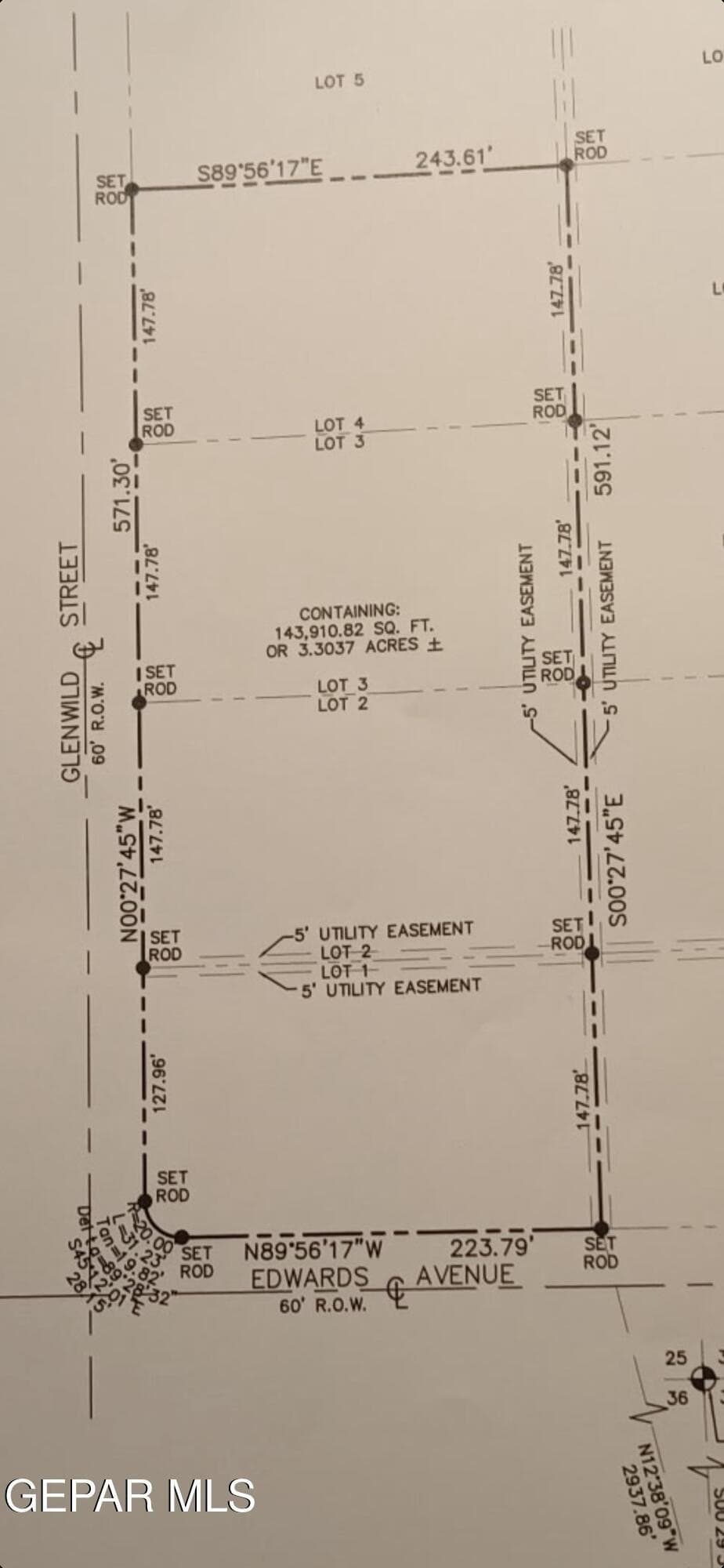 3.3 acres in El Paso County