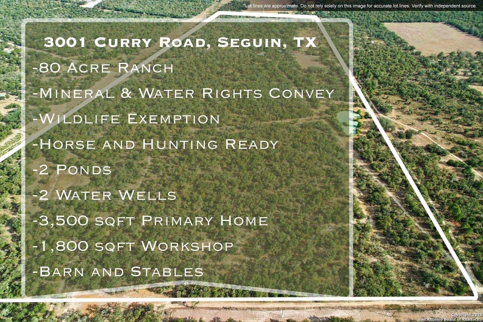 80 acres in Guadalupe County