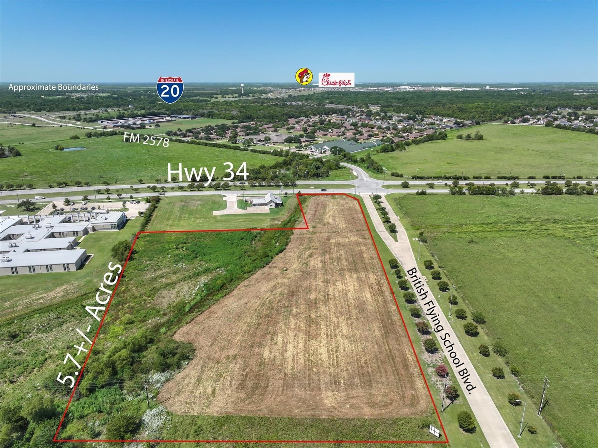 5.75 acres in Kaufman County