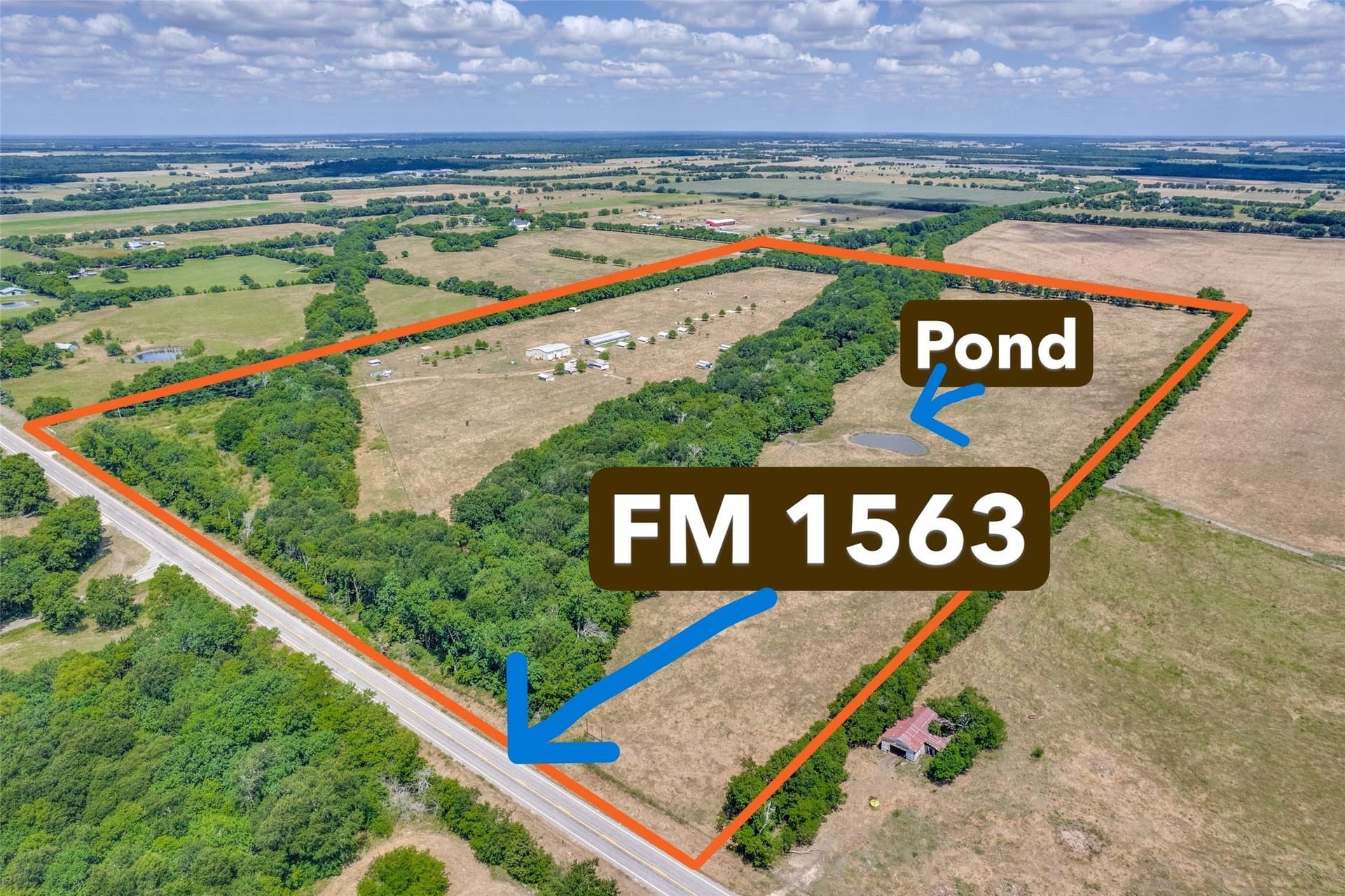 55.01 acres in Hunt County
