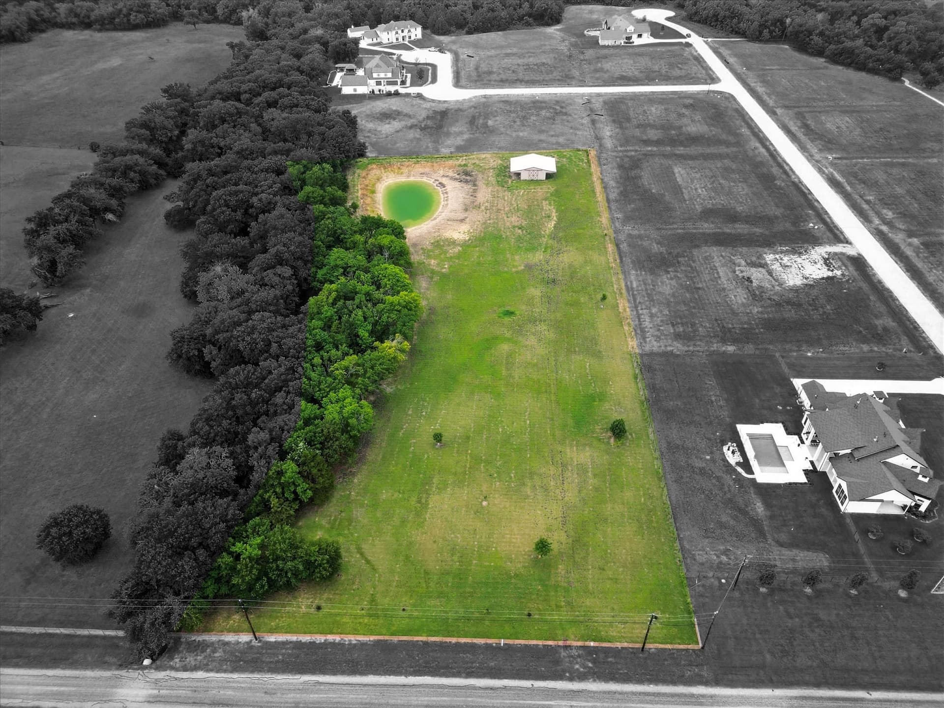 5.07 acres in Grayson County