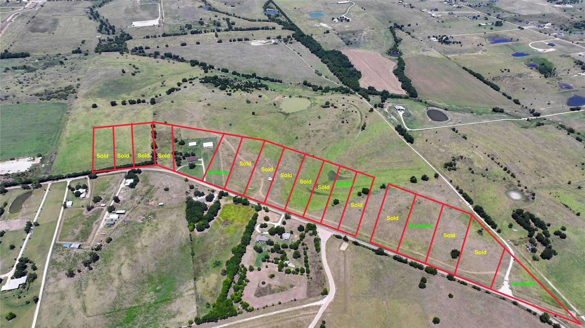 2 acres in Johnson County