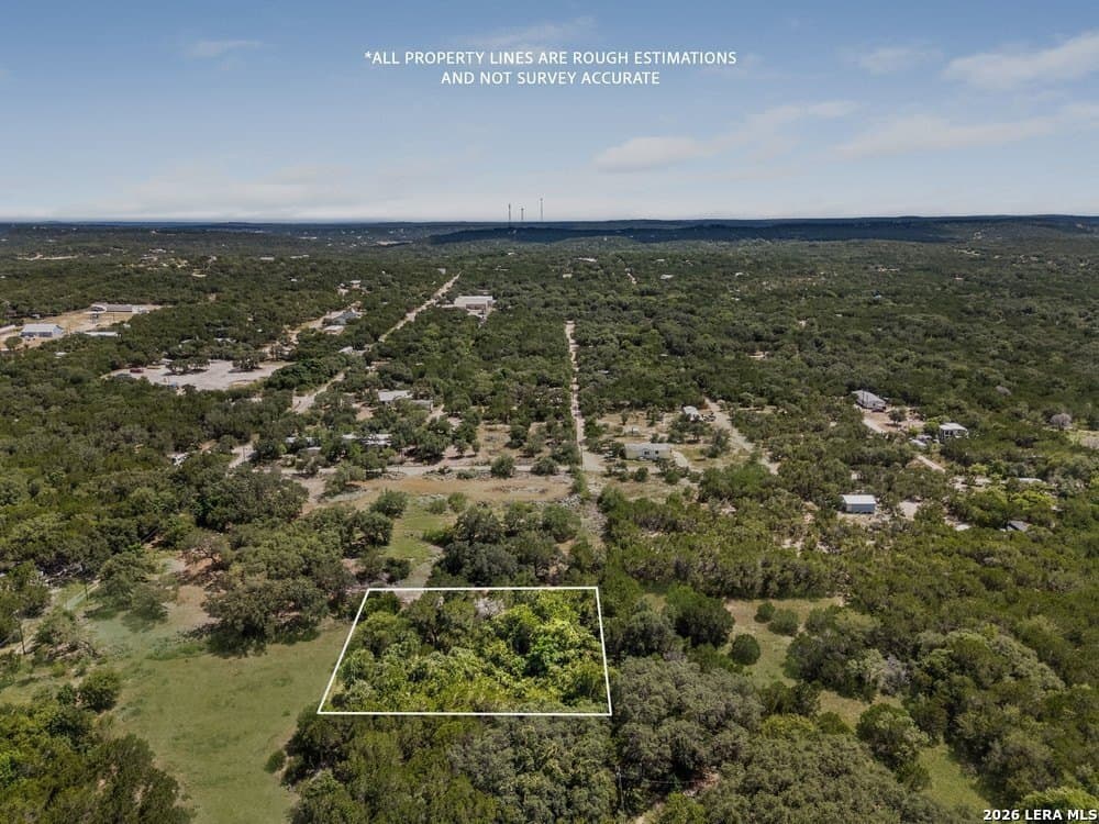 0.1 acres in Bandera County