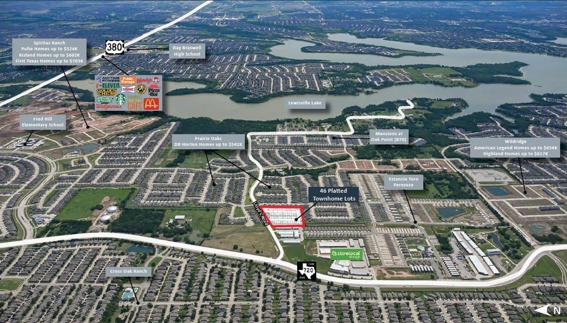 4.73 acres in Denton County