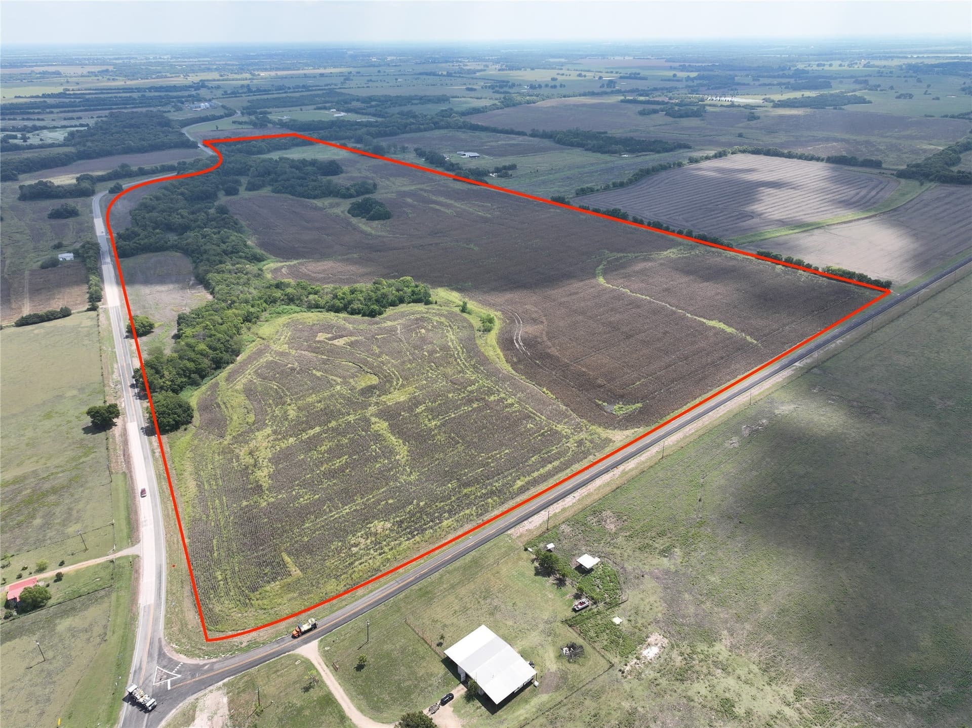153.66 acres in Lamar County