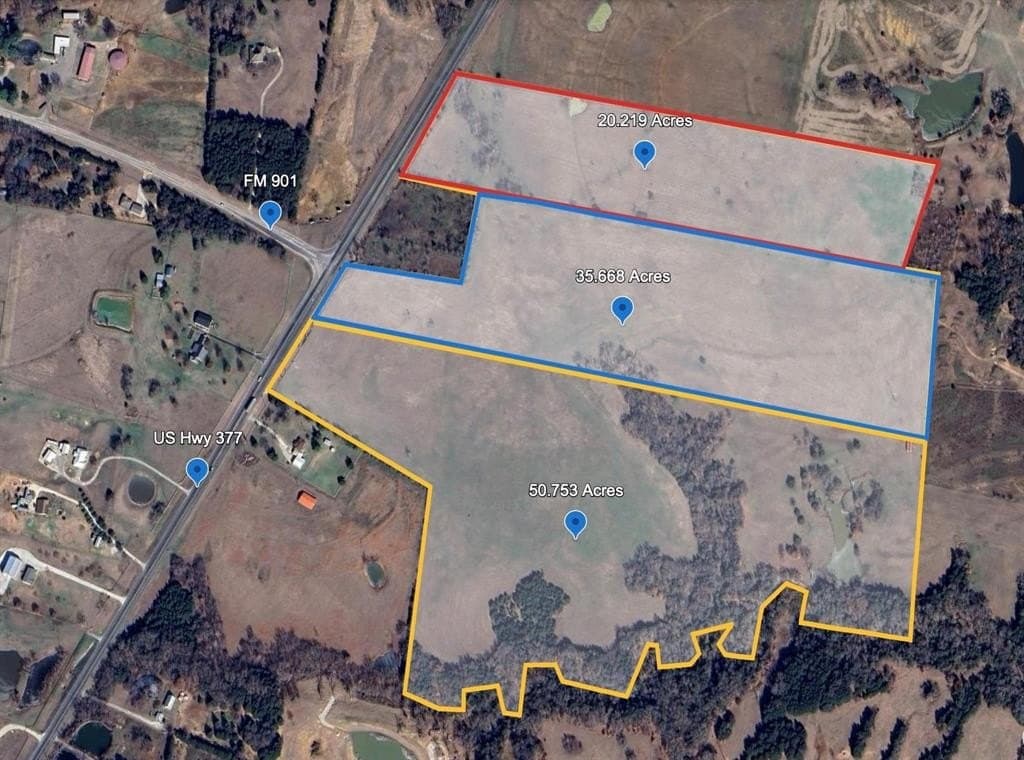 50.75 acres in Grayson County