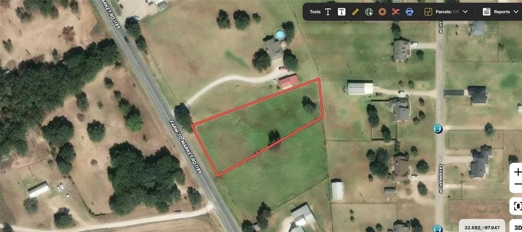1.21 acres in Parker County