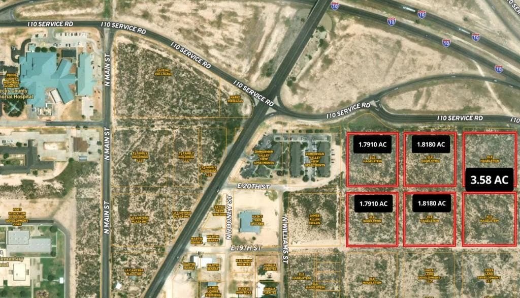 10.8 acres in Pecos County