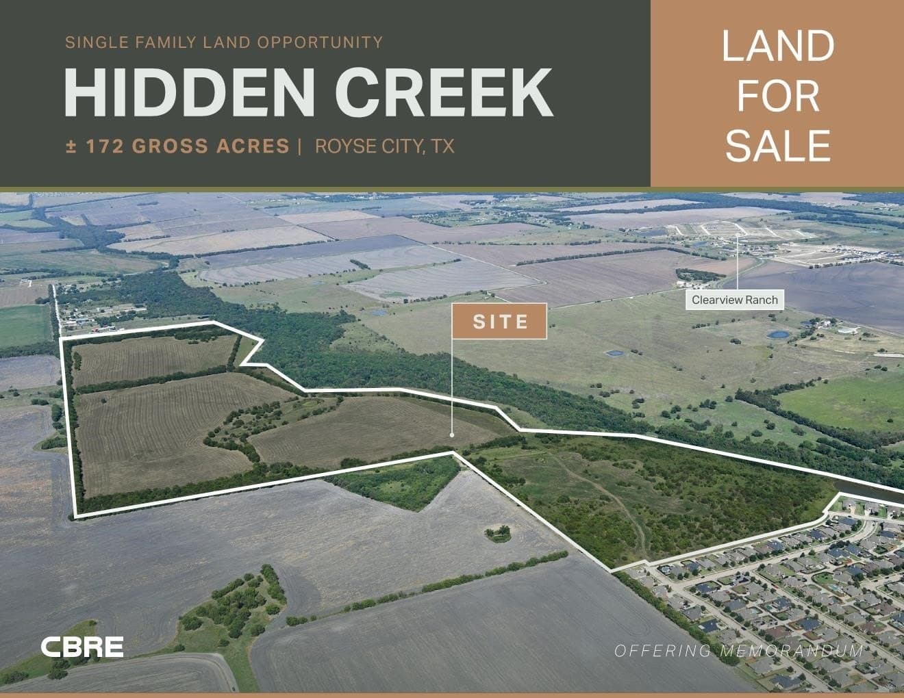 172 acres in Collin County