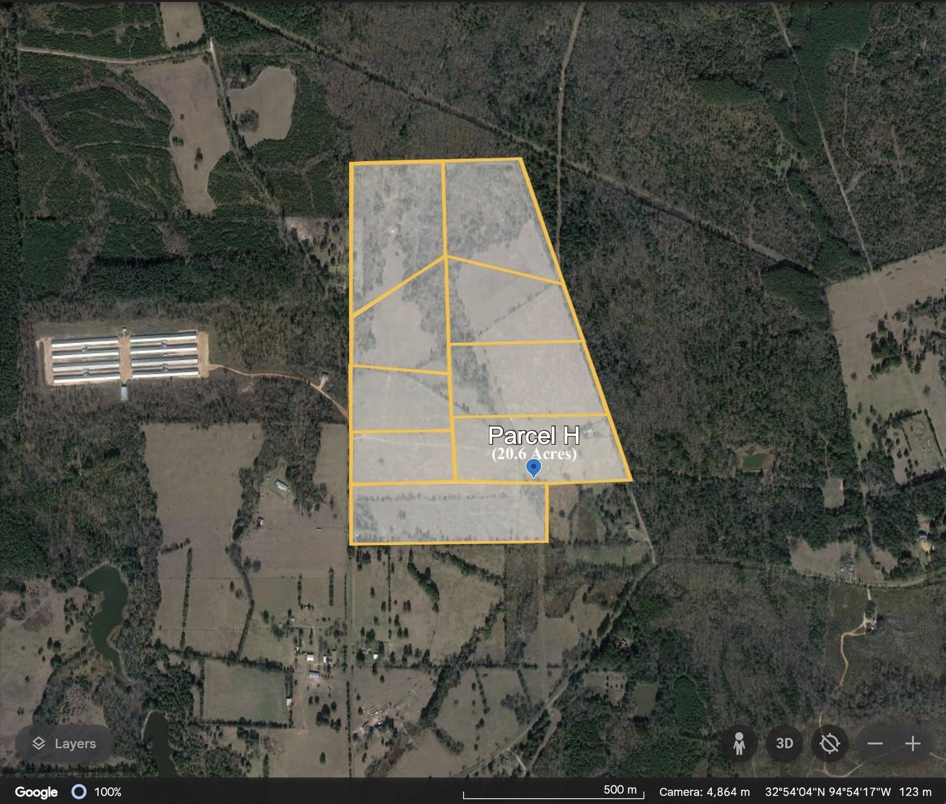 20.6 acres in Upshur County