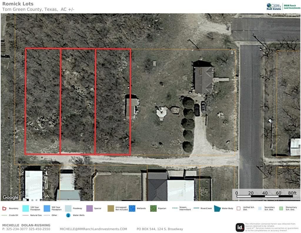 0.52 acres in Tom Green County