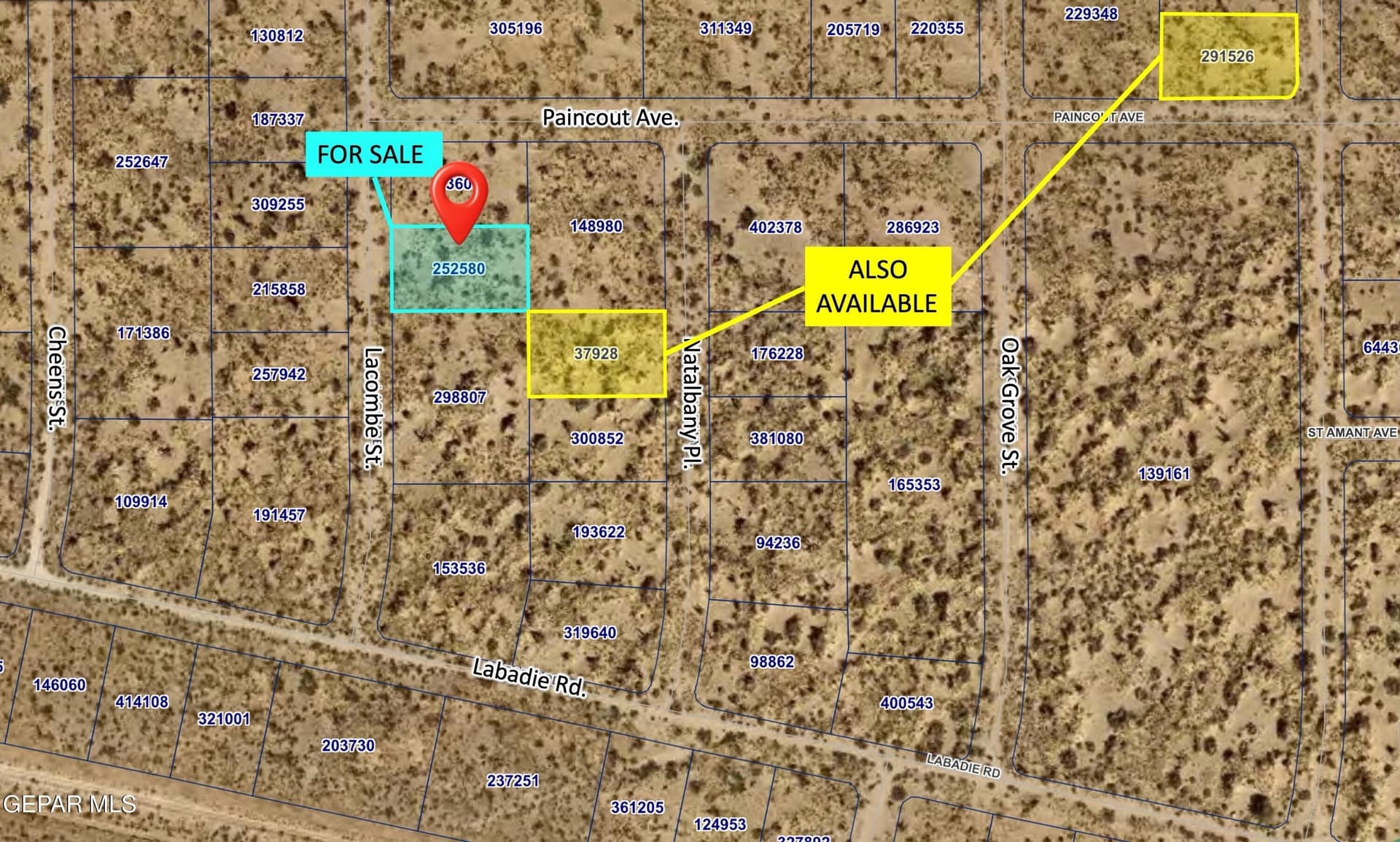 0.5 acres in El Paso County