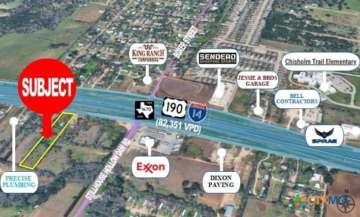 2.76 acres in Bell County