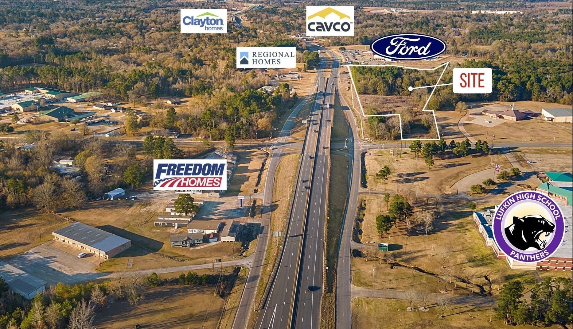 15.79 acres in Angelina County
