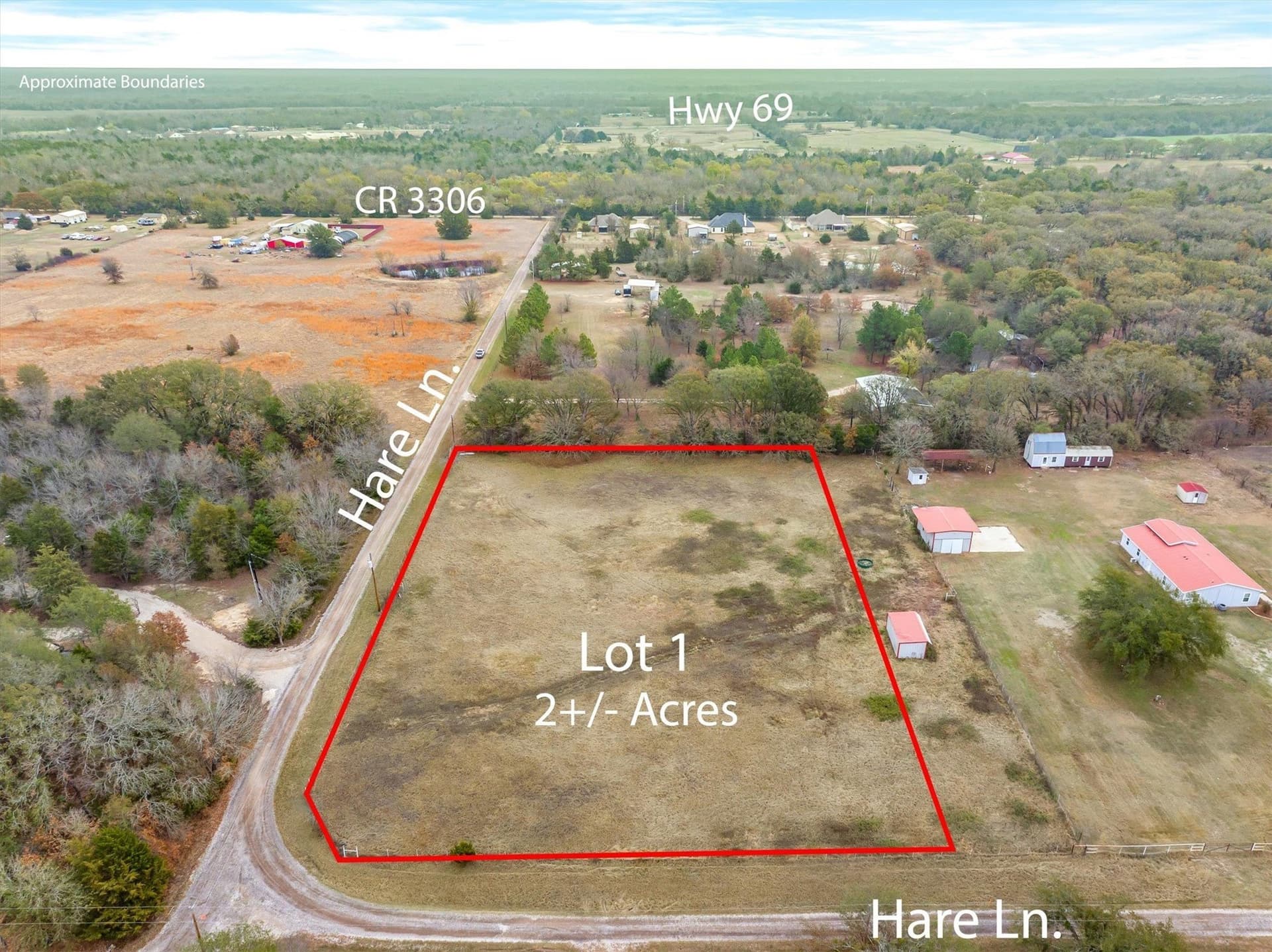 2.14 acres in Hunt County