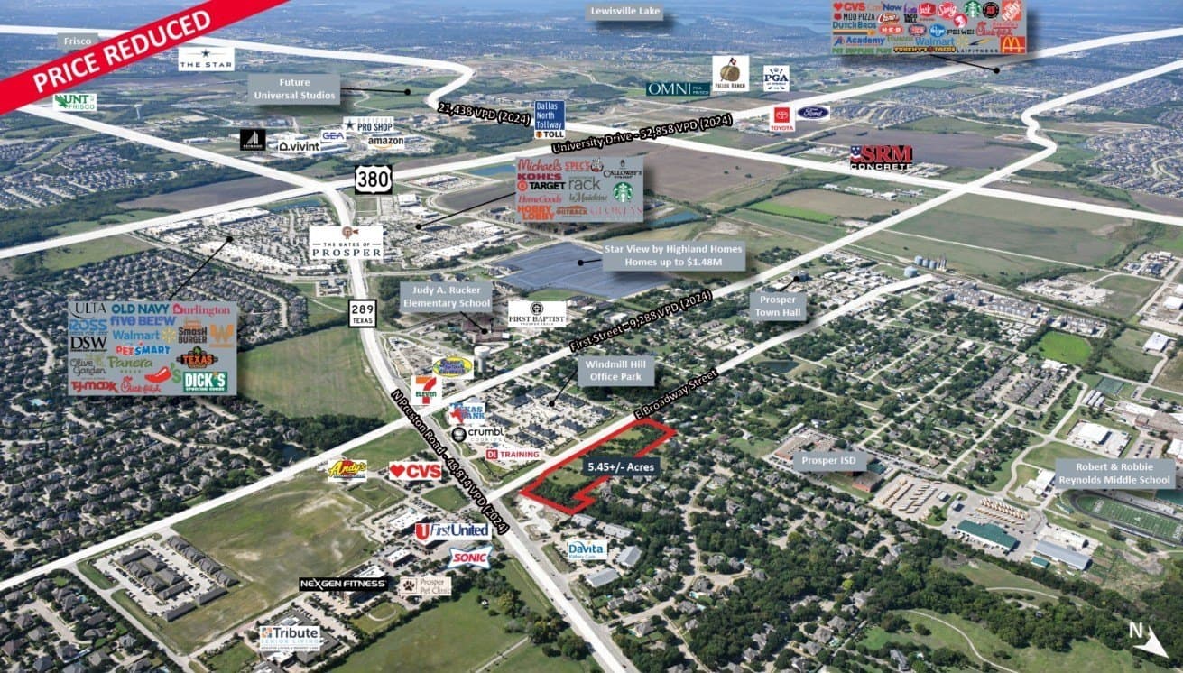 5.45 acres in Collin County