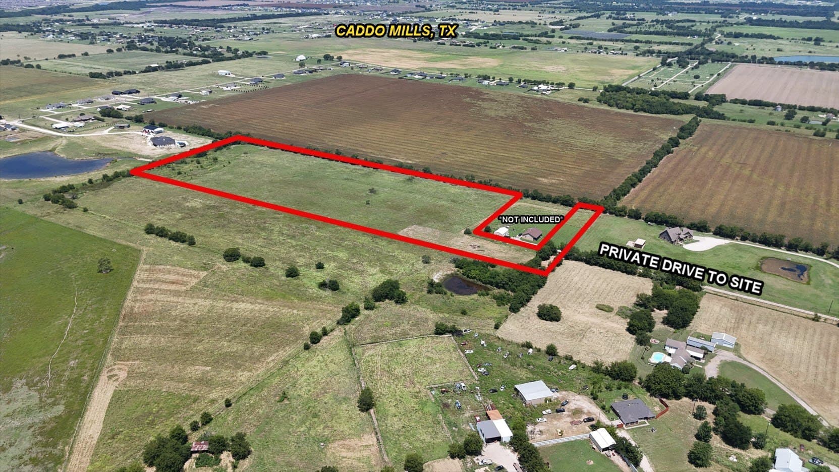 16.07 acres in Hunt County