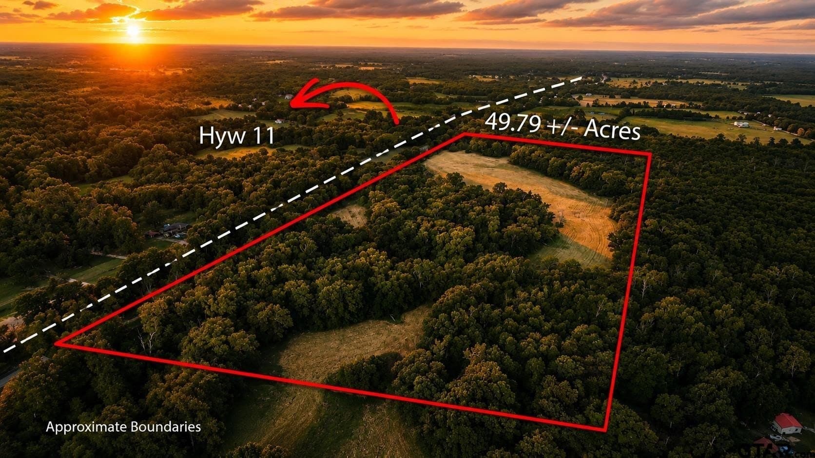 49.79 acres in Wood County