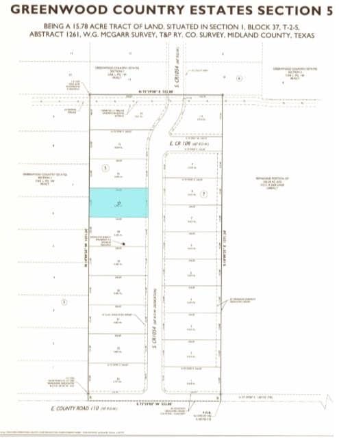 0.68 acres in Midland County
