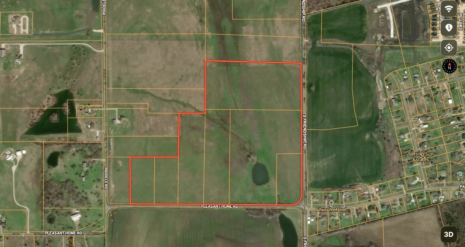75 acres in Grayson County