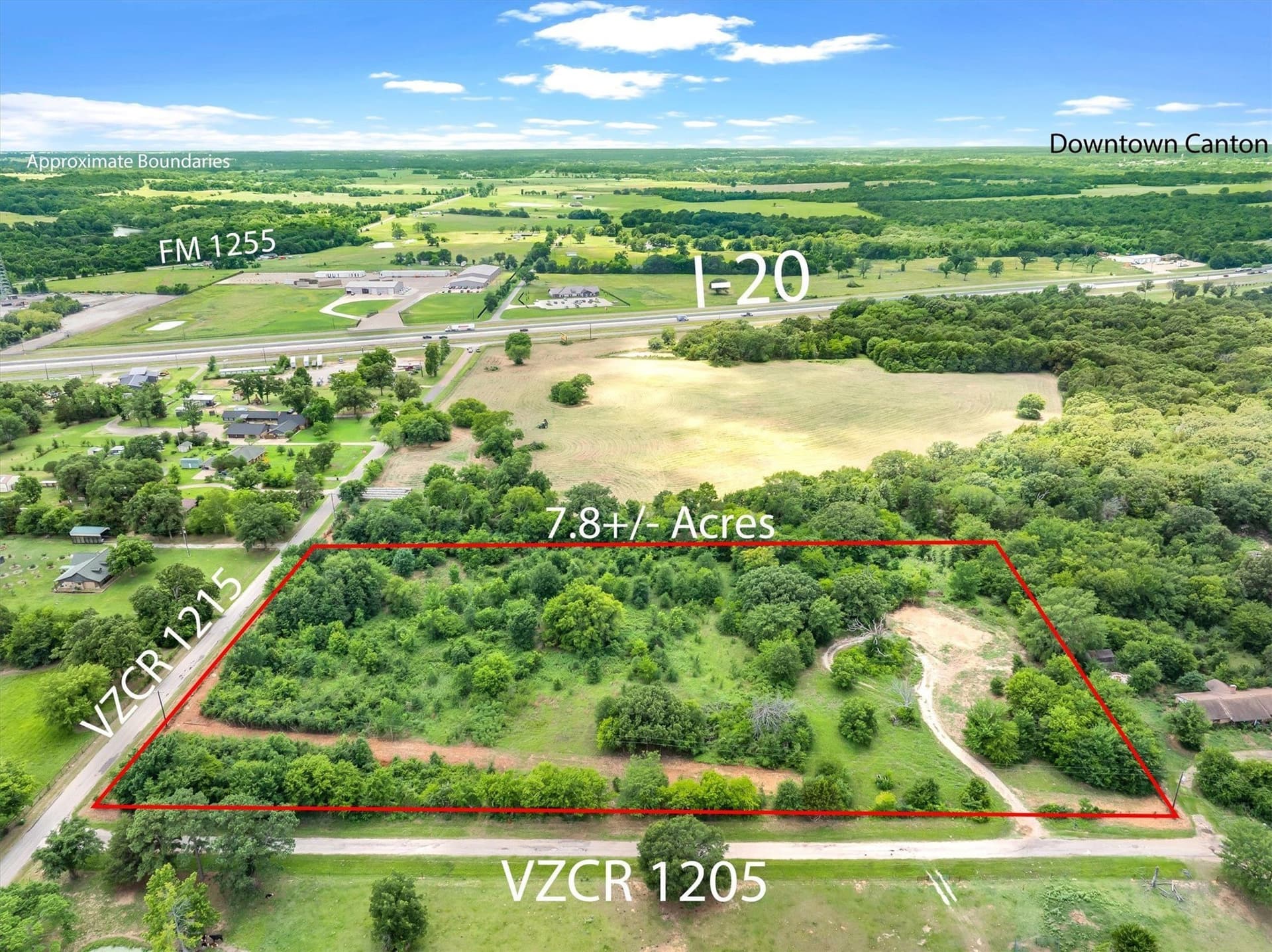 7.83 acres in Van Zandt County