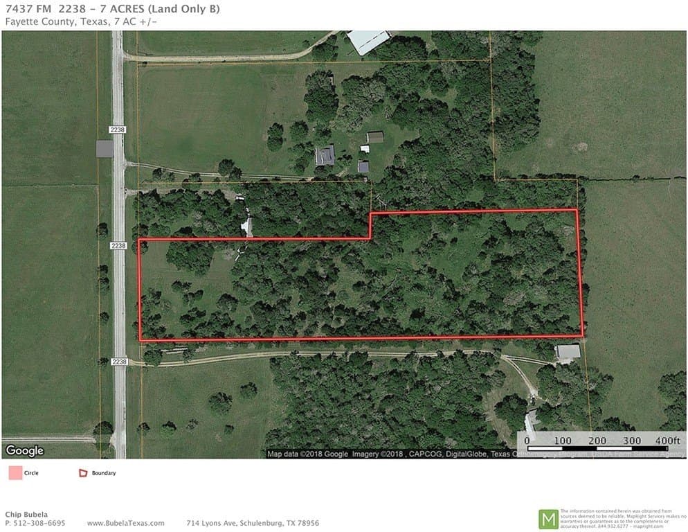 6.91 acres in Fayette County