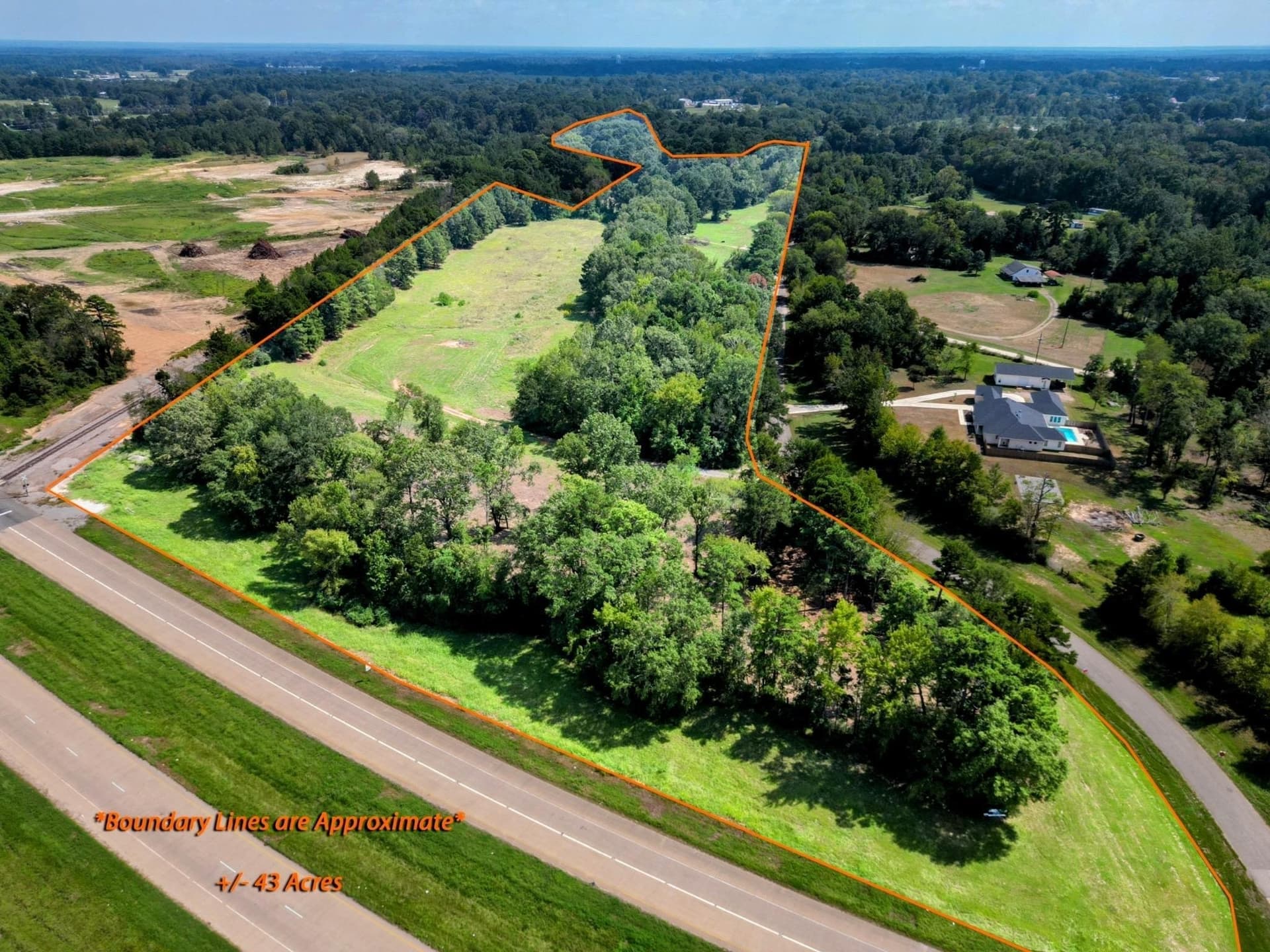 43.88 acres in Panola County