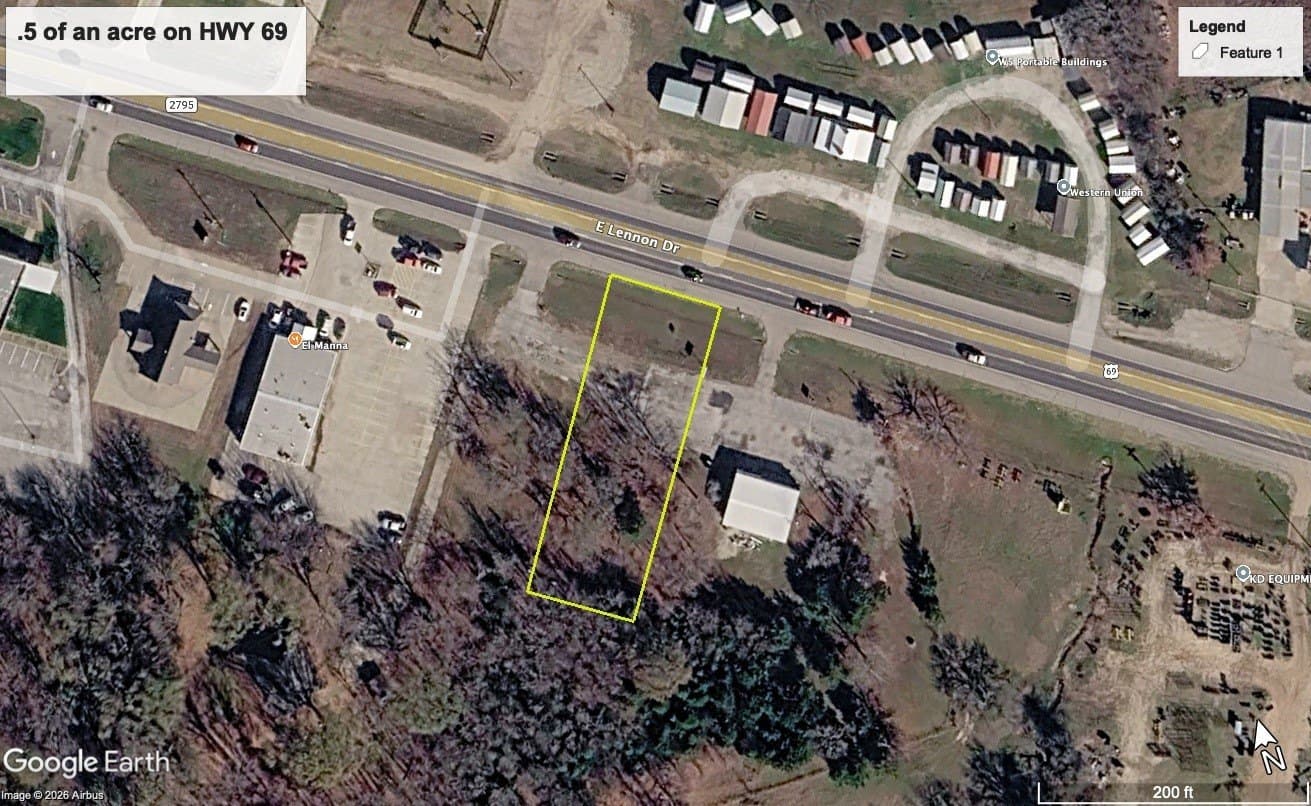 0.5 acres in Rains County