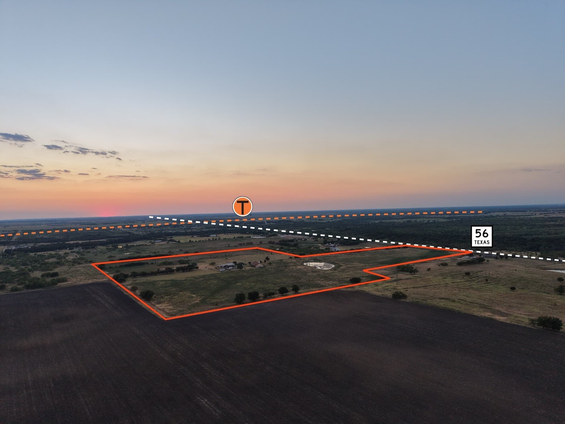 46.79 acres in Grayson County