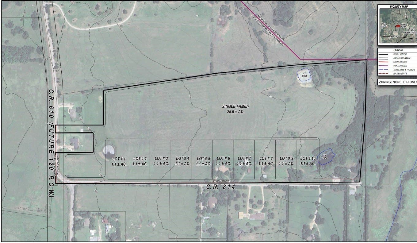 1.1 acres in Collin County