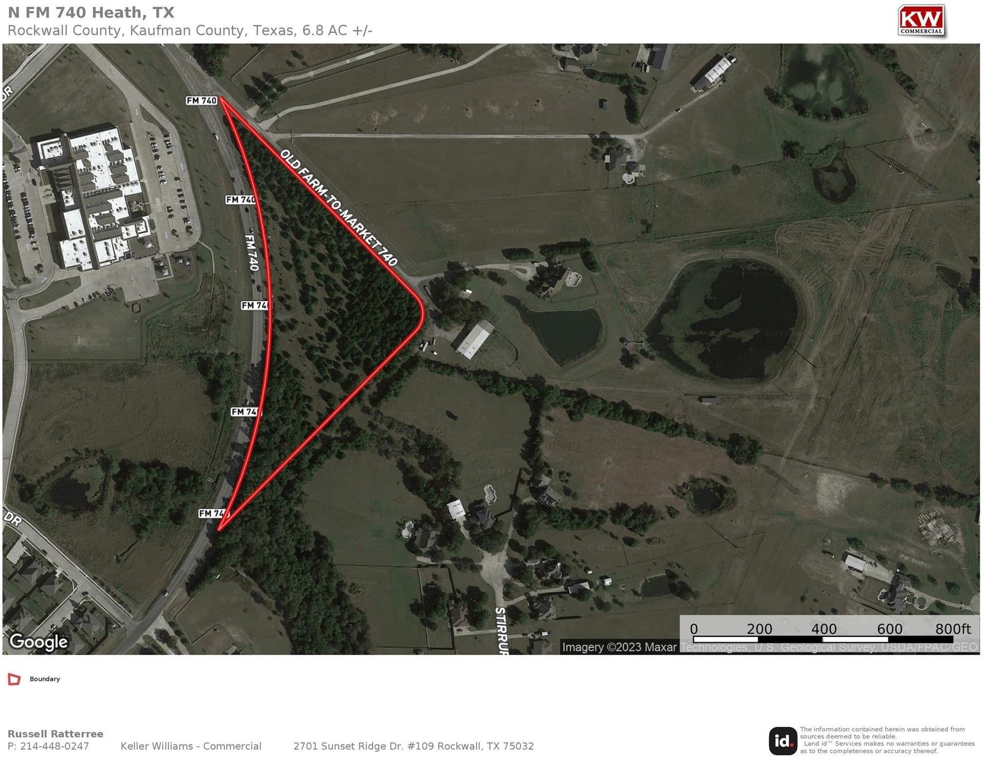 6.8 acres in Kaufman County