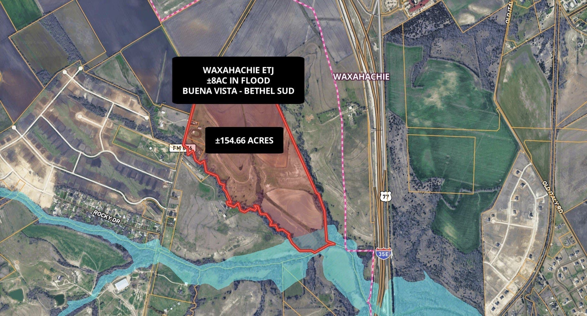 154.66 acres in Ellis County