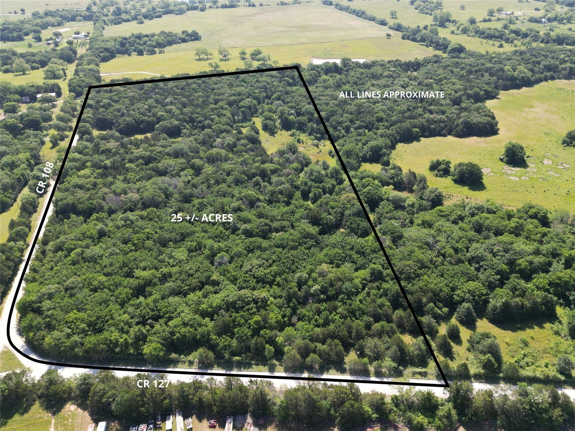 25 acres in Cooke County