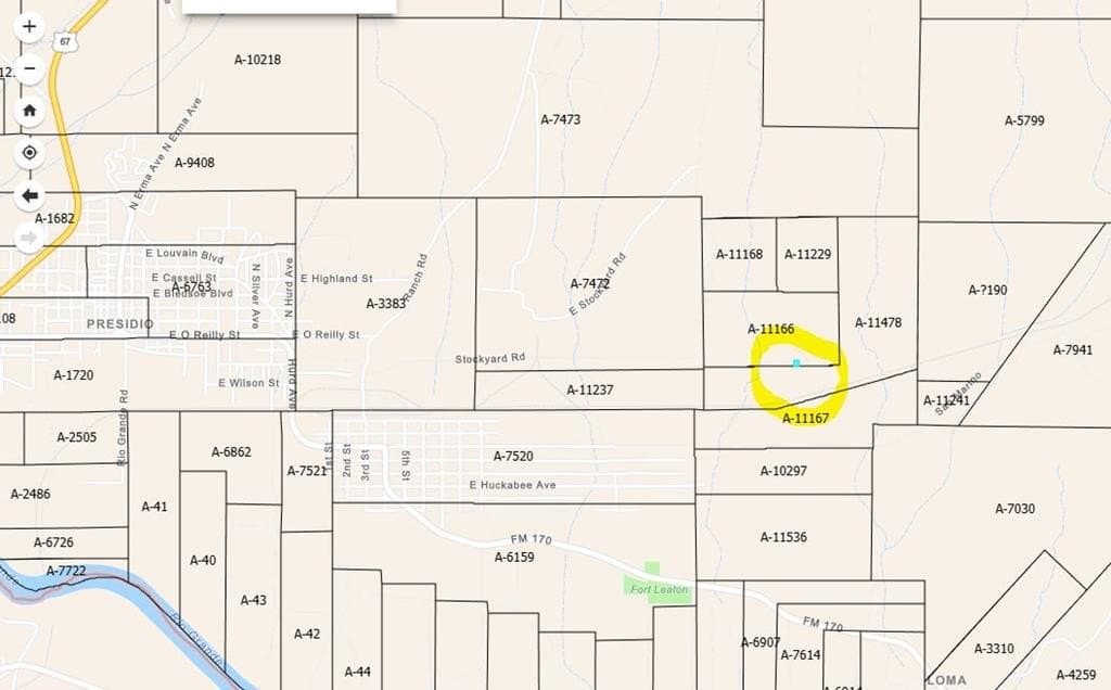 2 acres in Presidio County