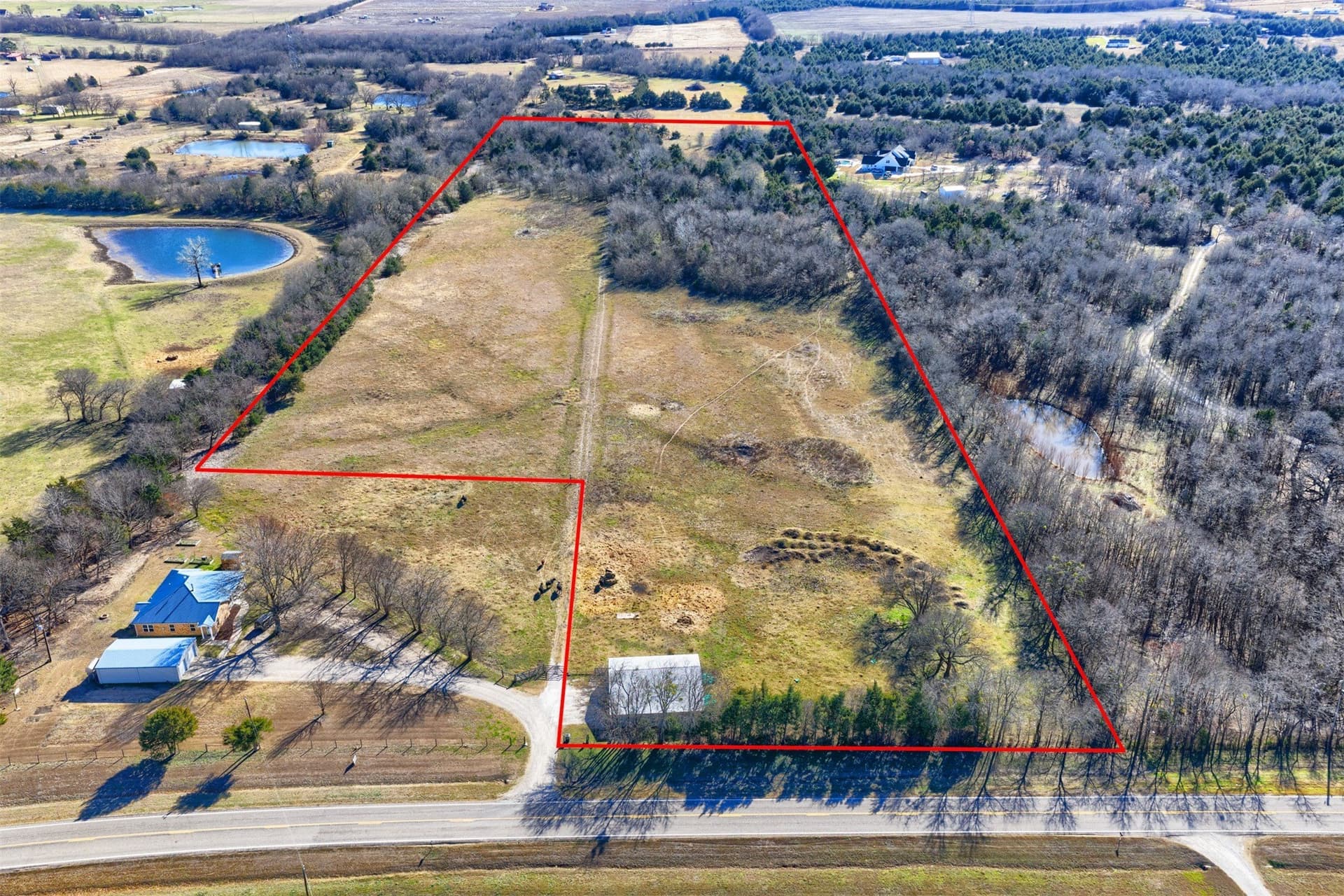 21.61 acres in Hunt County