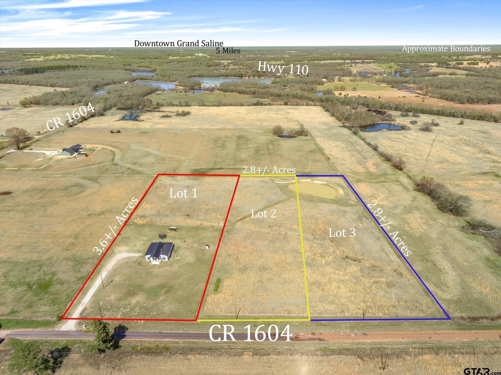 3 acres in Van Zandt County